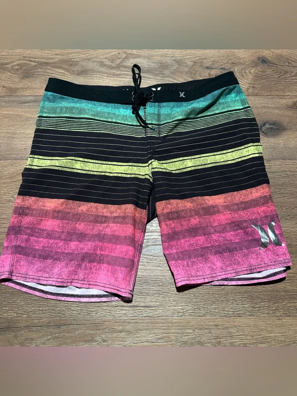 Hurley Phantom Striped Board Shorts 36‎